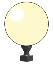 Lampe forme Sphère (PARE-VENT ÉLÉGANCE)