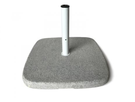 Base de parasol carrée en granite gris 80 kg de UMBROSA