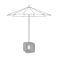 Base de parasol Cube de SYMO
