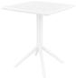 Table pliante SKY carrée 60x60 Couleurs : Blanc