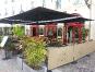 Toile pour Séparateur de terrasse amovible OASIdehor&#x000000ae; PRIVÉ pour Café, Restaurant, Bar