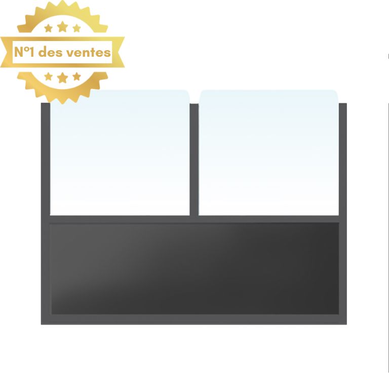 Claustra ELEGANCE ROMA – Séparateur de terrasse télescopique pour CHR restaurant, hôtel, cafés et terrasses