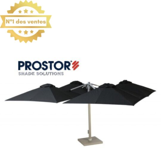 Parasol Professionnel P6 QUATTRO Déporté