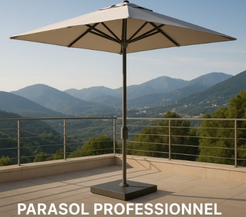 Je cherche un parasol professionnel dans les Alpes Maritimes 06