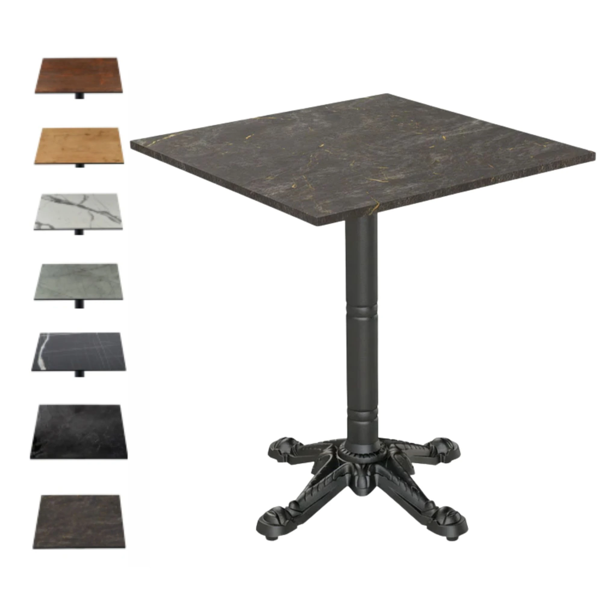 Photo d'un plateau de table pour restaurant disponible en plusieurs coloris.