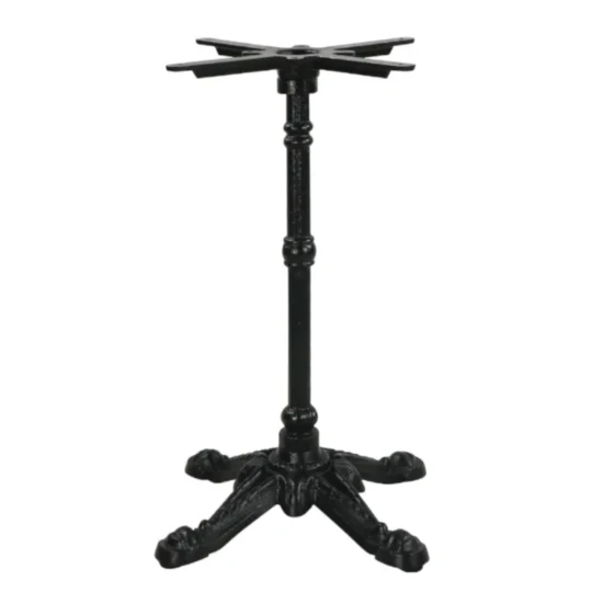 Pied de table BISTROT fixe pour restaurant, hotel. Disponible pour plateaux de table