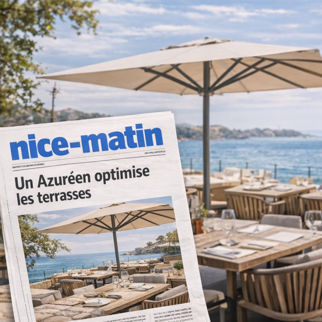 E-TERRASSE dans le Nice Matin, journal d'actualités