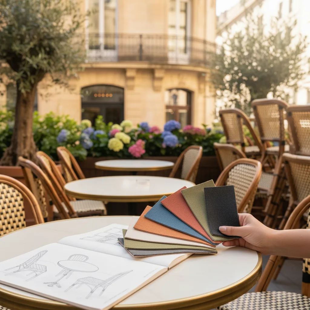 choix couleur mobilier terrasse - introduction choix couleur mobilier terrasse - introduction