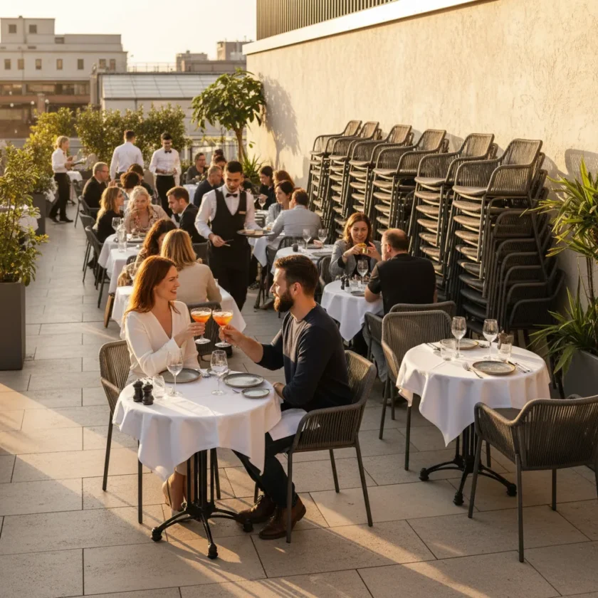 Guide du mobilier terrasse empilable gain de place - mobilier terrasse empilable gain place