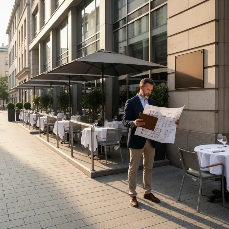 Réglementation terrasse restaurant en 2026 | E-TERRASSES - reglementation terrasse restaurant chr 2026