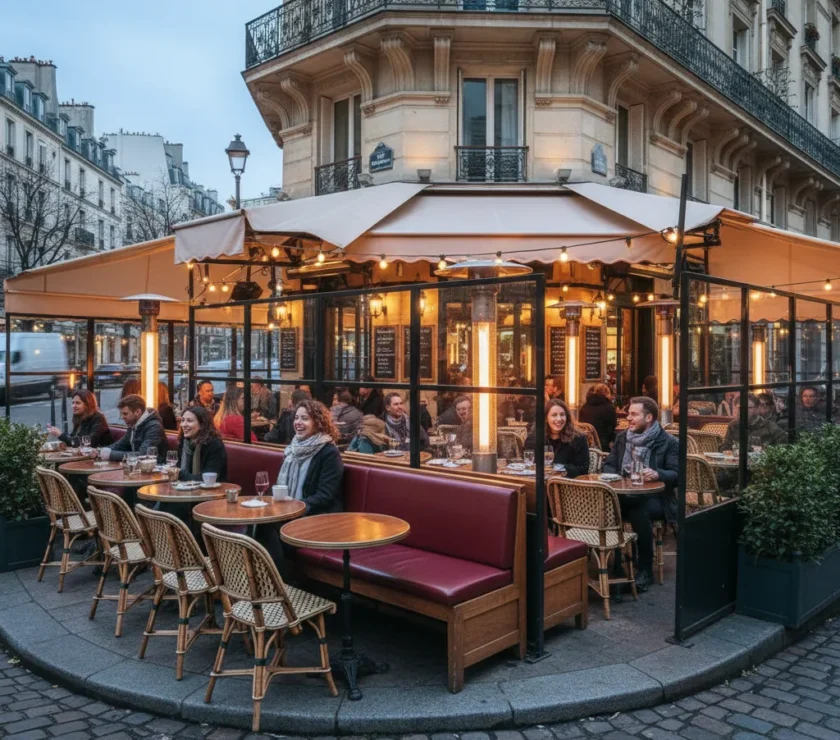 Étude de cas aménagement bistrot parisien | E-TERRASSES - etude cas amenagement bistrot parisien
