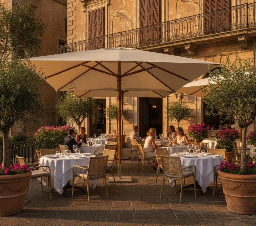 Histoire du parasol – origines et usages | E-TERRASSES - histoire parasol antiquite terrasse