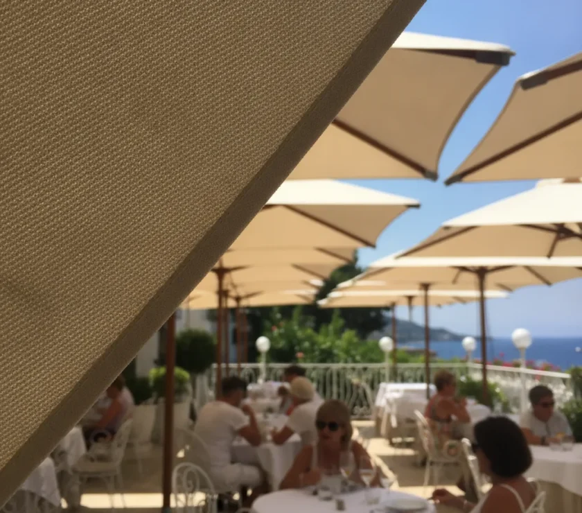 Indice UPF d'une toile de parasol anti-UV | E-TERRASSES - indice upf toile parasol anti uv