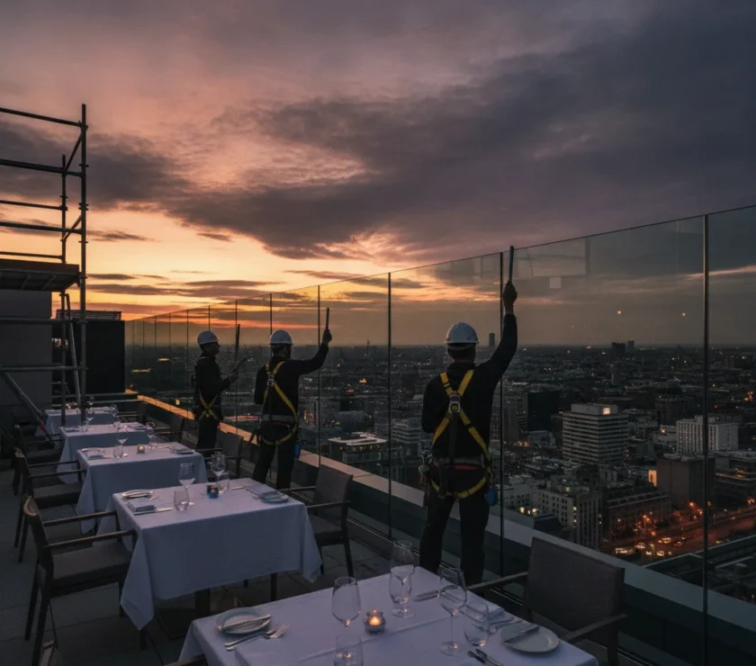 Guide | installation pare-vent sur balcon restaurant - installation pare vent balcon restaurant