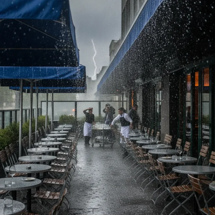 Protéger sa terrasse de la pluie efficacement | E-TERRASSES - solutions proteger terrasse pluie