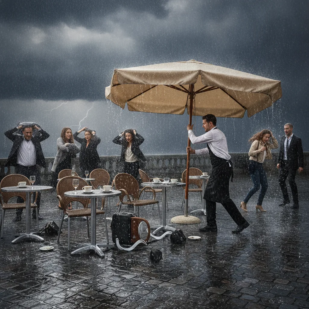 protéger sa terrasse de la pluie
