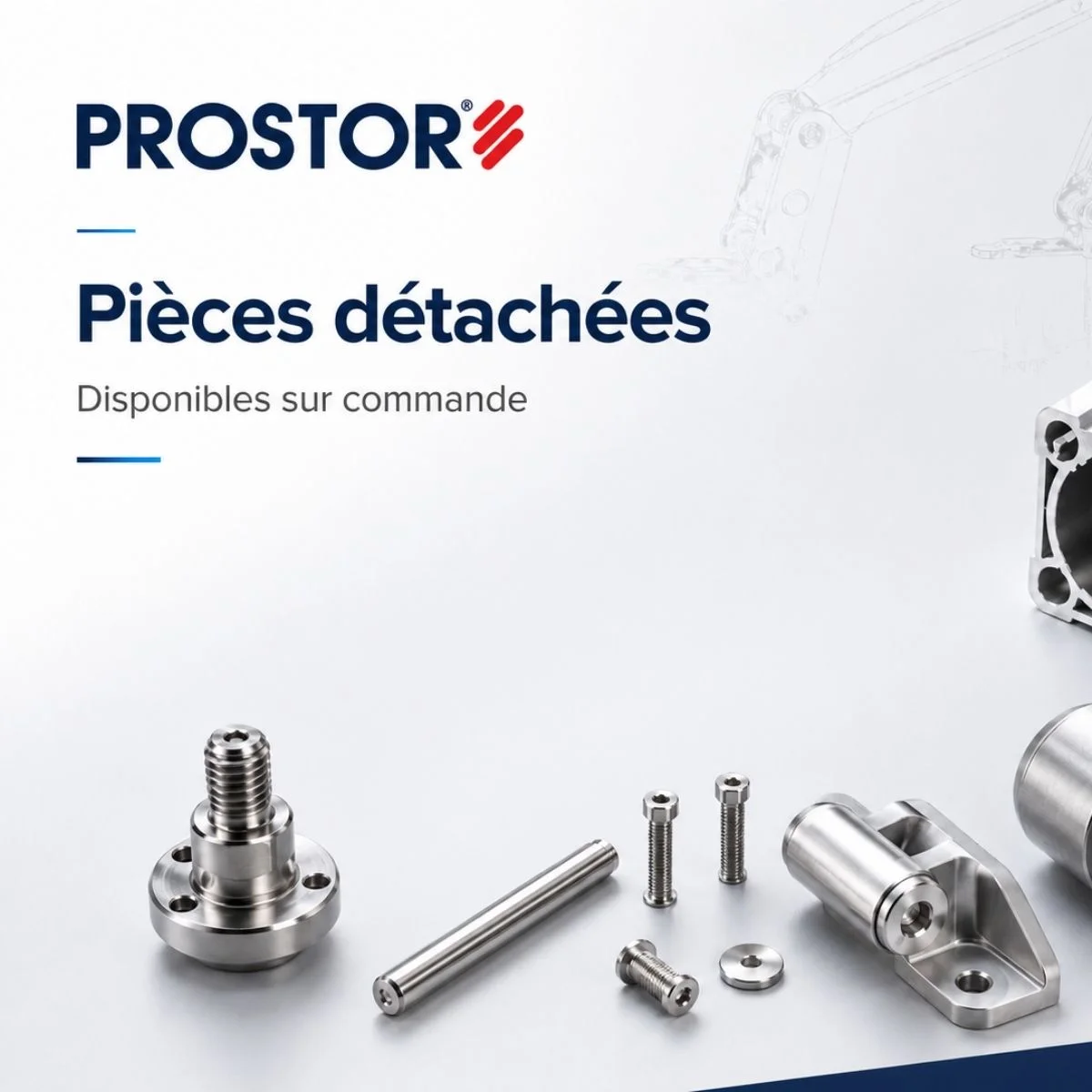 Pièces détachées PROSTOR disponibles sur commande en ligne