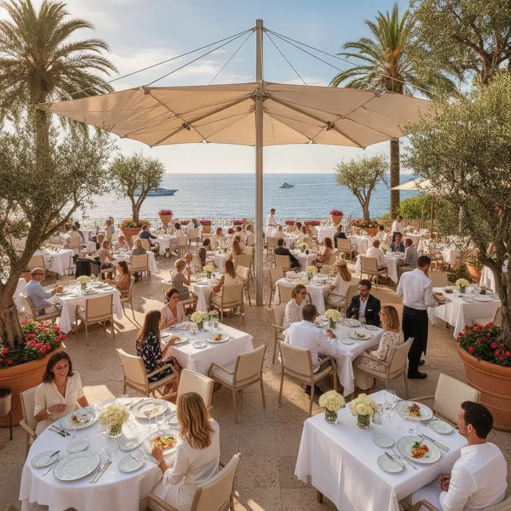 Parasol Multi-Mâts | La Solution pour Grande Terrasse – E-TERRASSES - avantages parasol multi mats