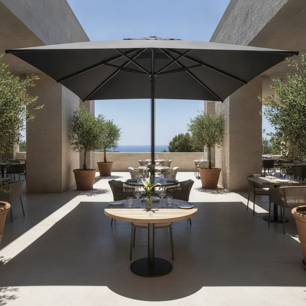 Parasol anti-UV professionnel | Guide CHR 2026 - parasol anti uv professionnel chr