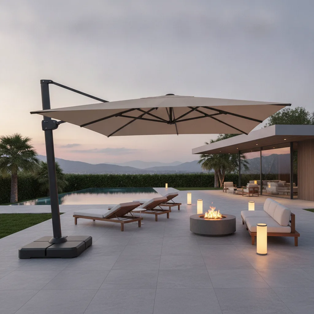 parasol inclinable avantages