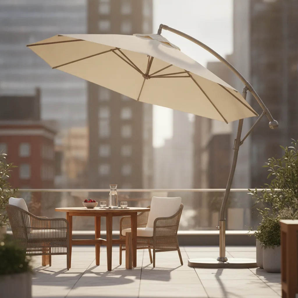 parasol inclinable avantages