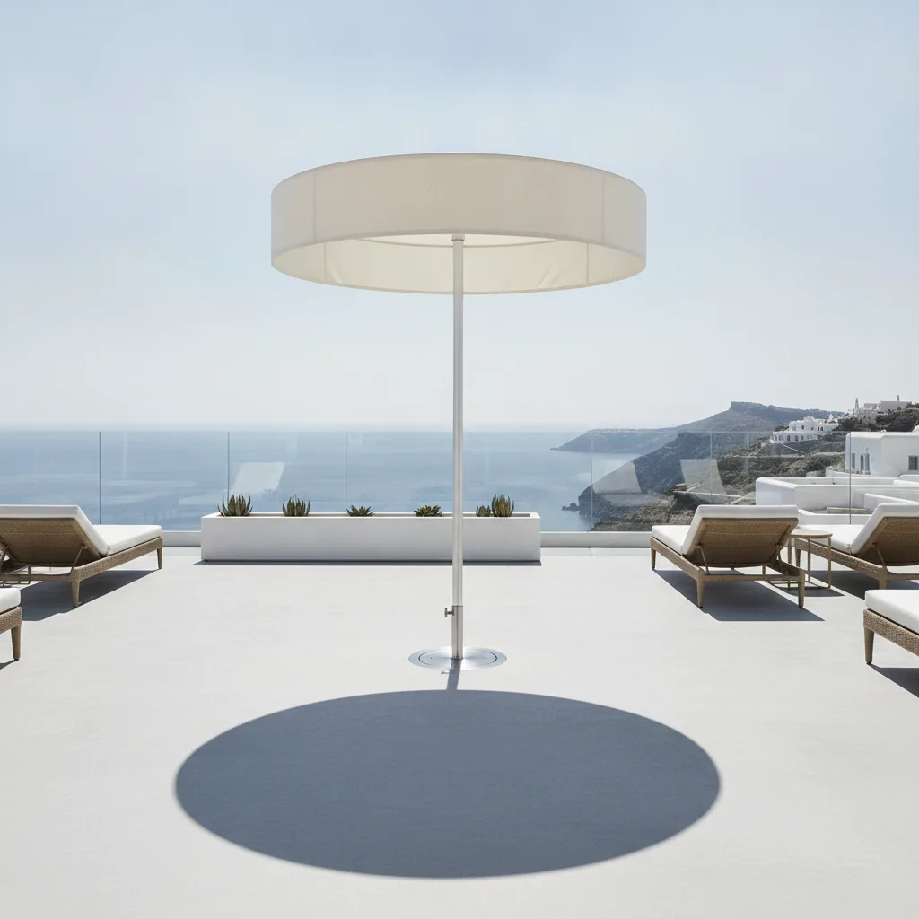solutions d'ancrage pour parasol