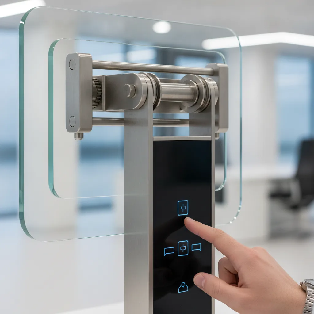 paravent télescopique électrique