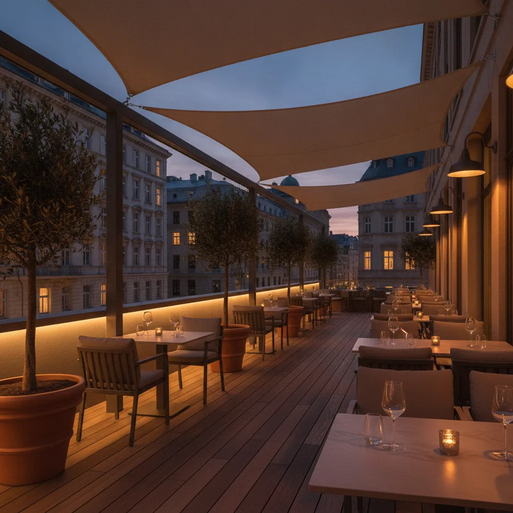 voile d'ombrage sur mesure restaurant voile d'ombrage sur mesure restaurant