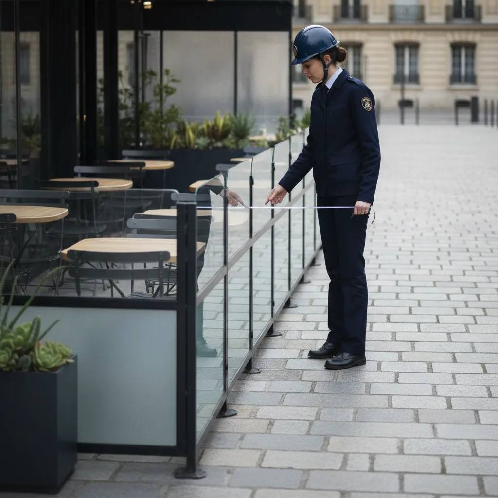 aménagement terrasse de bistrot parisien