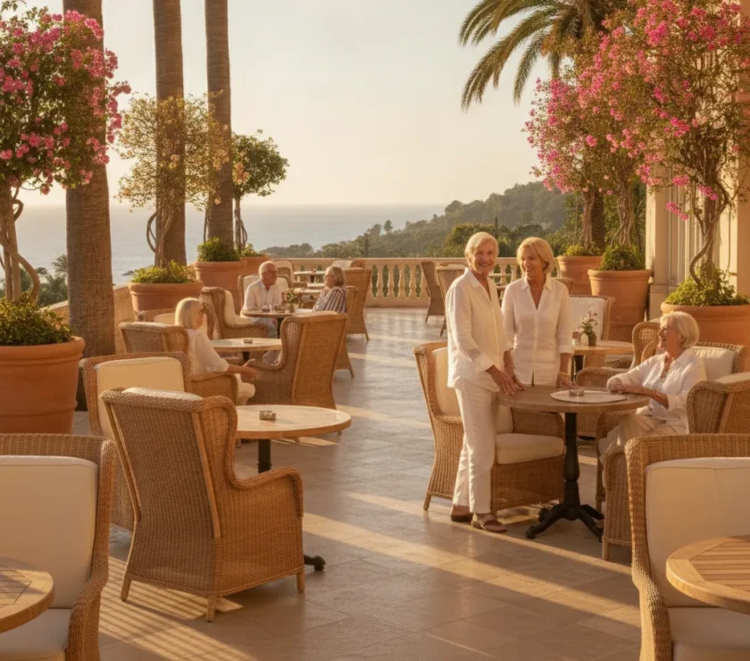Mobilier terrasse pour seniors, confort et accessibilité - mobilier terrasse seniors
