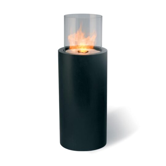 Colonne de feu design à poser au sol