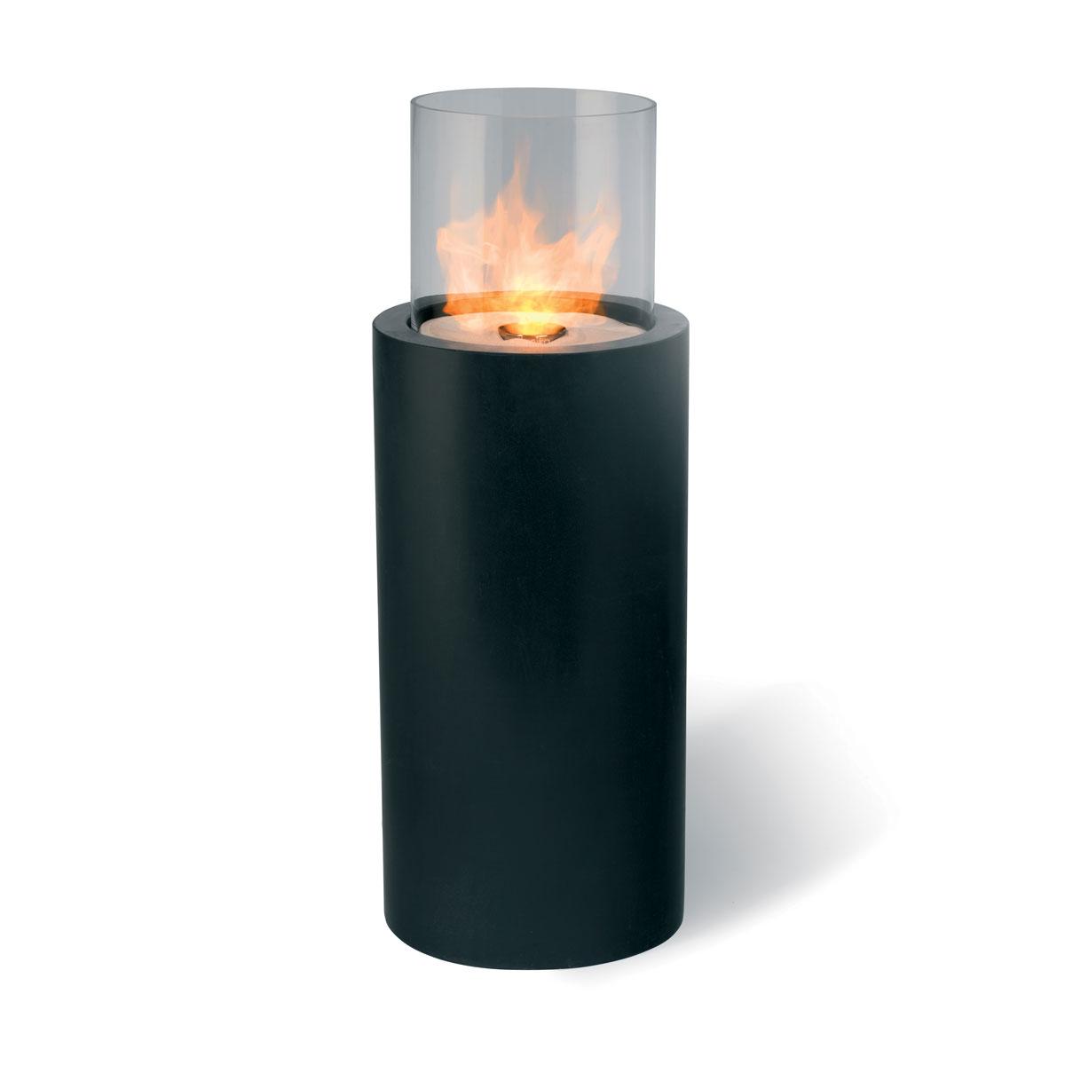 Colonne de feu design à poser au sol