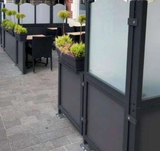 Paravent ELEGANCE Firenze H155cm ou H180 cm pour Cafés, Hôtels, bars, restaurants et terrasses